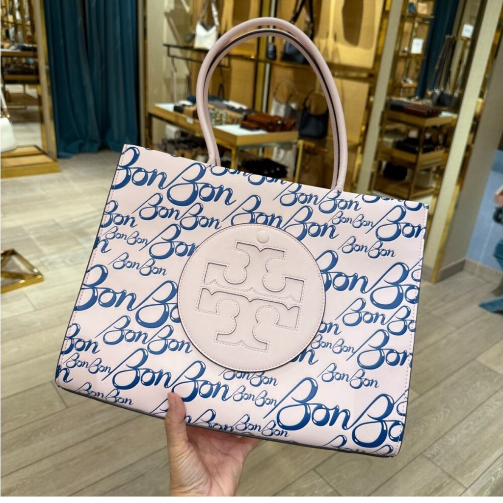 Tory Burch Ella Pink Tote